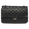 Chanel So Black Reissue 2.55 Flap Bag Quilted Leather