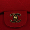 Chanel Vintage Classic Double Flap Bag Quilted Wool