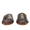 Gianfranco Ferré Brown Crocodile Leather Loafers - 2000s Second hand