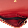 Secondhand Balenciaga Goatskin Motocross Metallic Edge Wallet on Chain