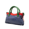 Secondhand Balenciaga Multicolor Lambskin Motocross Classic First Satchel