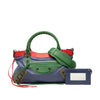 Secondhand Balenciaga Multicolor Lambskin Motocross Classic First Satchel
