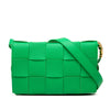 Secondhand Bottega Veneta Grained Calfskin Intrecciato Cassette Crossbody