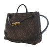 Secondhand Bottega Veneta Medium Suede Intrecciato Andiamo Bag