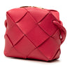 Secondhand Bottega Veneta Mini Lambskin Intrecciato Cassette Camera Bag