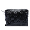 Secondhand Bottega Veneta Paper Calfskin Maxi Intrecciato Cassette Clutch