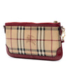 Secondhand Burberry Haymarket Check Coated Canvas Peyton Crossbody