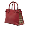 Secondhand Burberry Medium Leather and House Check Banner Satchel
