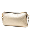 Secondhand Burberry Metallic Leather Peyton Bow Crossbody