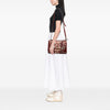 Secondhand Burberry Patent Trimmed House Check Coated Canvas Hearts Pilgrim Satchel