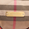 Secondhand Burberry Small House Check Canvas Bridle Canterbury Tote