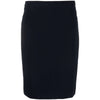 Chanel Dark Blue Wool Midi Skirt - '90s Second hand