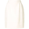 Secondhand Yves Saint Laurent Beige Bouclè Skirt - '80s