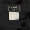 Chanel Black Wool Straight Trousers - 2000s Second hand