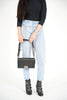 Chanel Boy Classic Black Leather Bag Secondhand