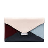 Secondhand Celine Calfskin and Pony Hair Diamond Clutch