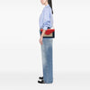 Secondhand Celine Large Tricolor Leather Pocket Envelope Flap on Chain