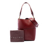 Secondhand Celine Medium Leather Seau Sangle Bucket Bag