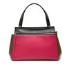 Secondhand Celine Medium Tricolor Leather Edge Handbag
