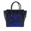 Secondhand Celine Micro Tricolor Nubuck and Calfskin Luggage Tote