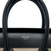Secondhand Celine Mini Tricolor Calfskin and Nubuck Luggage Tote