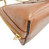 Secondhand Celine Smooth Calfskin Cuir Triomphe Clutch on Chain