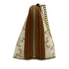 Secondhand Celine Triomphe Coated Canvas Clutch On Chain