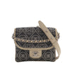 Secondhand Chanel Camellia Printed Canvas Double Side Flap