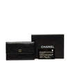 Secondhand Chanel CC Calfskin Passport Cover
