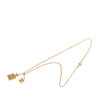 Secondhand Chanel CC Gold Plated No 5 Perfume Bottle Pendant Necklace