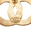 Secondhand Chanel CC Gold Plated Studded Pendant Necklace