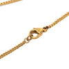 Secondhand Chanel CC Gold Plated Studded Pendant Necklace