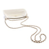 Secondhand Chanel CC Mesh and Shiny Lambskin Clutch with Chain