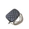 Secondhand Chanel CC Quilted Caviar Camera Bag