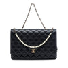 Secondhand Chanel CC Quilted Lambskin Fantasy Pearl Single Flap