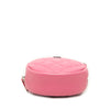 Secondhand Chanel CC Quilted Lambskin Round Clutch With Chain