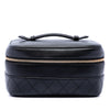 Secondhand Chanel CC Quilted Lambskin Vanity Case