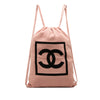 Secondhand Chanel CC Sport Line Jersey Drawstring Backpack