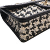 Secondhand Chanel CC Woven Lambskin and Viscose Houndstooth Single Flap