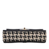 Secondhand Chanel CC Woven Lambskin and Viscose Houndstooth Single Flap