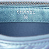 Secondhand Chanel Iridescent Aged Calfskin Gabrielle Double Zip Clutch with Chain