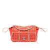 Secondhand Chanel Laser Cut Fringe Suede Flap