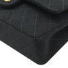 Secondhand Chanel Medium Classic Jersey Bijoux Chain Double Flap