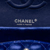 Secondhand Chanel Medium Classic Velvet Double Flap