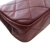 Secondhand Chanel Mini Quilted Calfskin Crystal Pearls Chain Flap