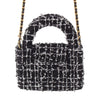 Secondhand Chanel Nano Tweed Kelly Clutch on Chain