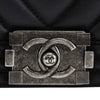 Secondhand Chanel Old Medium Chevron Calfskin Boy Flap