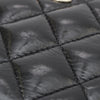 Secondhand Chanel Quilted Glazed Lambskin Handle With Care Round Vanity Case with Chain