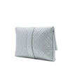 Secondhand Chanel Quilted Lambskin Grip Clutch