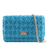 Secondhand Chanel Quilted Tweed Reissue 2.55 Wallet On Chain